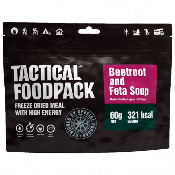 TACTICAL FOODPACK - Beetroot and Feta Soup Gr 60 g von TACTICAL FOODPACK