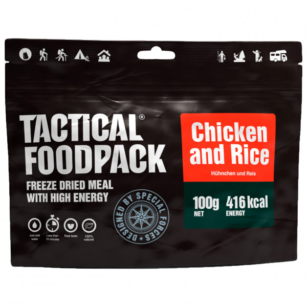 TACTICAL FOODPACK - Chicken and Rice Gr 100 g von TACTICAL FOODPACK