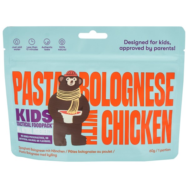 TACTICAL FOODPACK - Kids Pasta Bolognese with Chicken Gr 83 g von TACTICAL FOODPACK