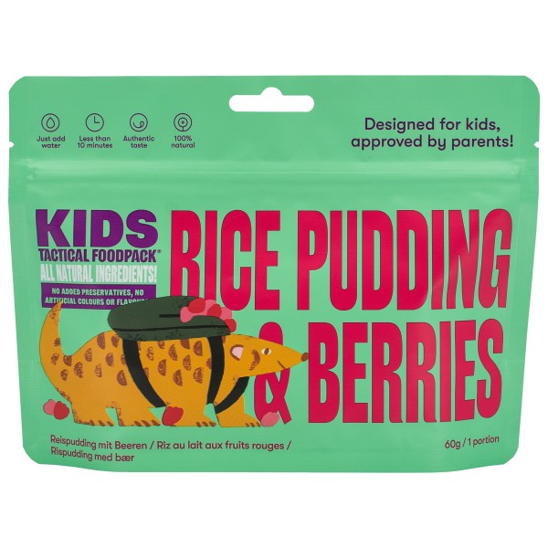 TACTICAL FOODPACK - Kids Rice Pudding with Berries Gr 83 g von TACTICAL FOODPACK