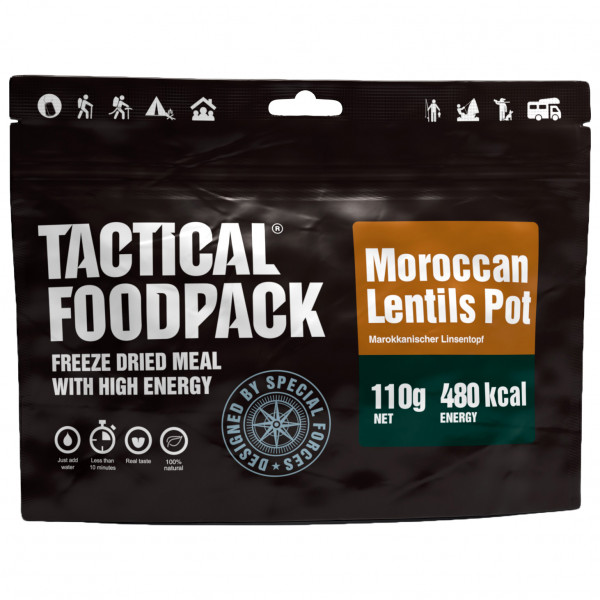 TACTICAL FOODPACK - Moroccan Lentils Pot Gr 110 g von TACTICAL FOODPACK