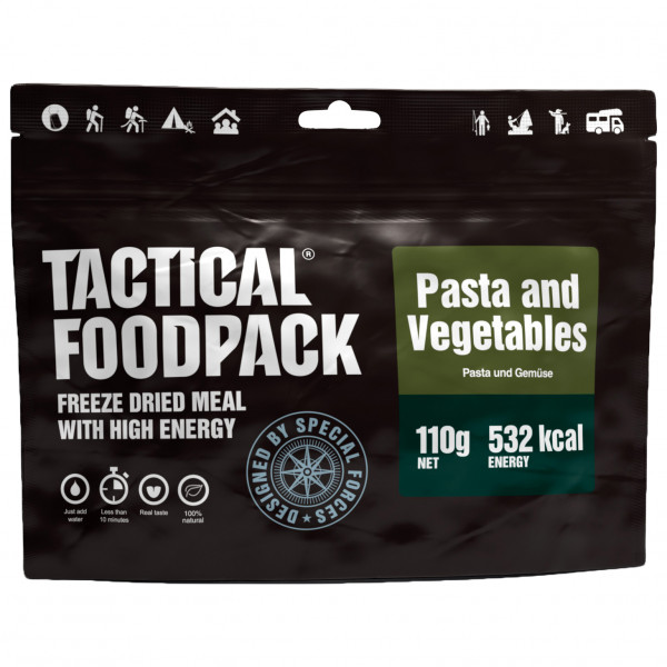 TACTICAL FOODPACK - Pasta and Vegetables Gr 110 g von TACTICAL FOODPACK