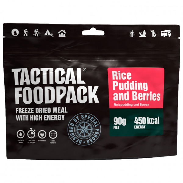TACTICAL FOODPACK - Rice Pudding and Berries Gr 90 g von TACTICAL FOODPACK