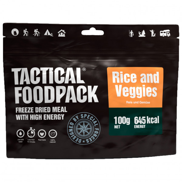 TACTICAL FOODPACK - Rice and Veggies Gr 100 g von TACTICAL FOODPACK