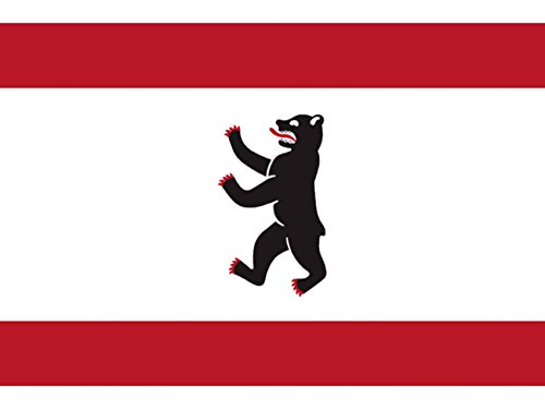 Flagge Berlin 20x30cm Gastlandflagge nautische Flagge von TALAMEX