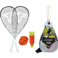 TALBOT/TORRO Talbot-Torro Speed-Badminton Premium-Set Speed 7700, 2 kraftvolle Graphit-Composite Rac von TALBOT/TORRO