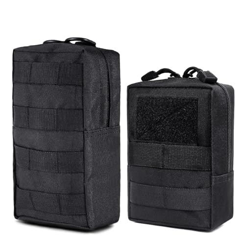 TANSOLE 2er molle Tasche klein Taktische gürtel Taschen für militär Polizei molle System Tactical zubehör Pouch Bag Outdoor Camping EDC einsatztasche von TANSOLE TAN SOLE