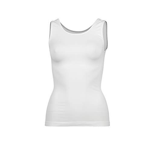 TAO SPORTSWEAR W's DRY Tank Top U Sportunterwäsche für Damen W5001 36 EU , Weiß von TAO Sportswear