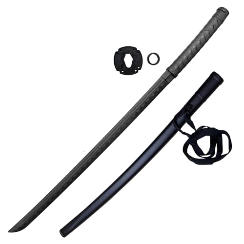 Katana Trainingsschwert, japanisches Säbel, Polypropylen, Bokken, mit Tasche und Tsuba, 105 cm von TAO