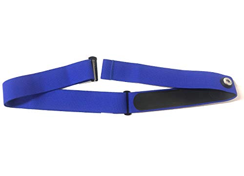 Elastischer Sport Herzfrequenzmesser, Verstellbarer Brustgurt, Gürtelriemen, CooSpo Original HRM Belt - Navy blau von TAOPE