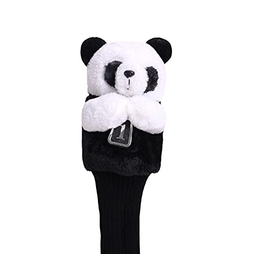 TAOYUN Cute Panda Golf Club Schutzhülle Headcover für No.1 Driver Wood Soft Fleece Schlägerherstellung Produkte Sport & Unterhaltung von TAOYUN