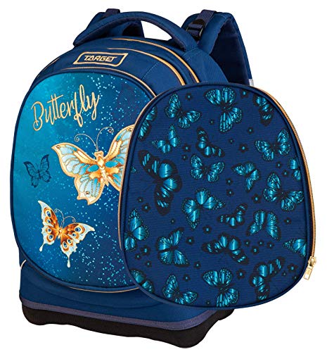 Backpack Superlight 2 Face Petit Water Butterfly 26919, Rucksack Kinder für die Schule; 22 Litres von TARGET