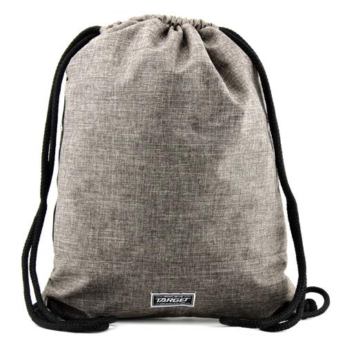 Sporttasche Turnbeutel Sportbeutel Rucksackbeutel TARGET URBAN Bag Classic Collection Melange Biscuit (grau) 21763 von TARGET