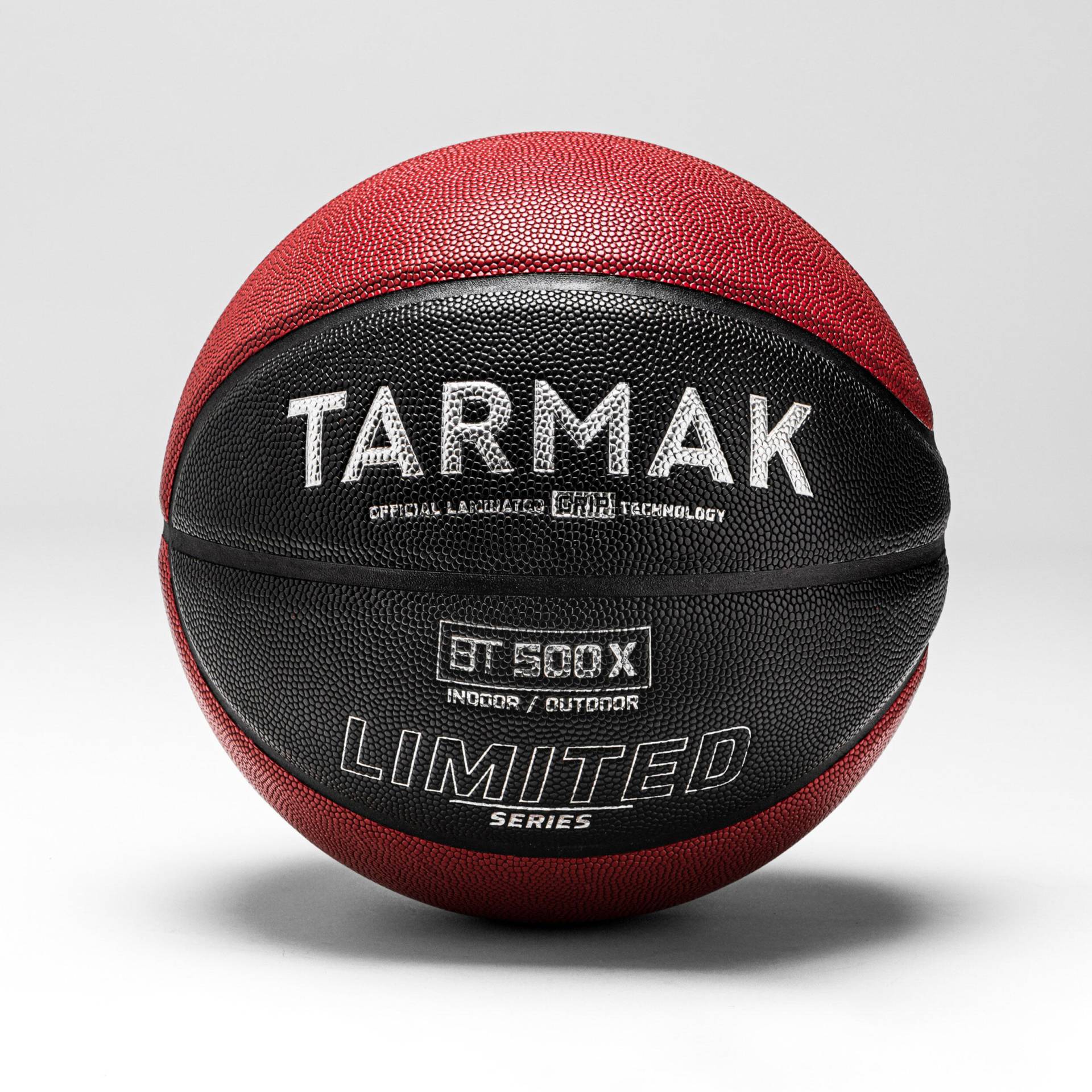 Basketball Grip Grösse 7 - BT500 LTD rot/schwarz von TARMAK