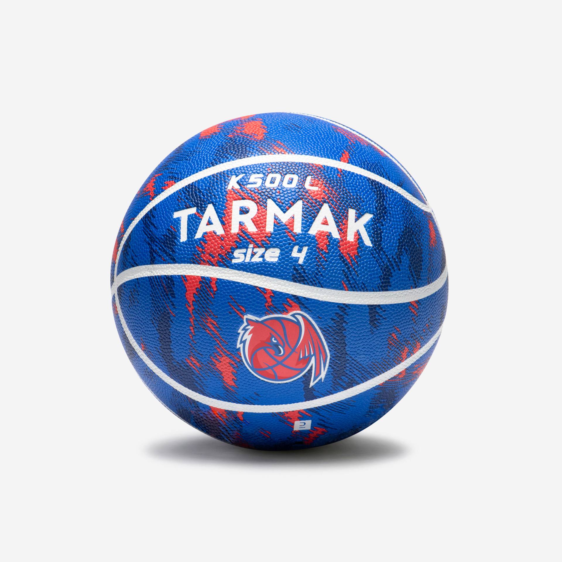 Basketball K500 Grösse 4 für Kinder blau/orange von TARMAK