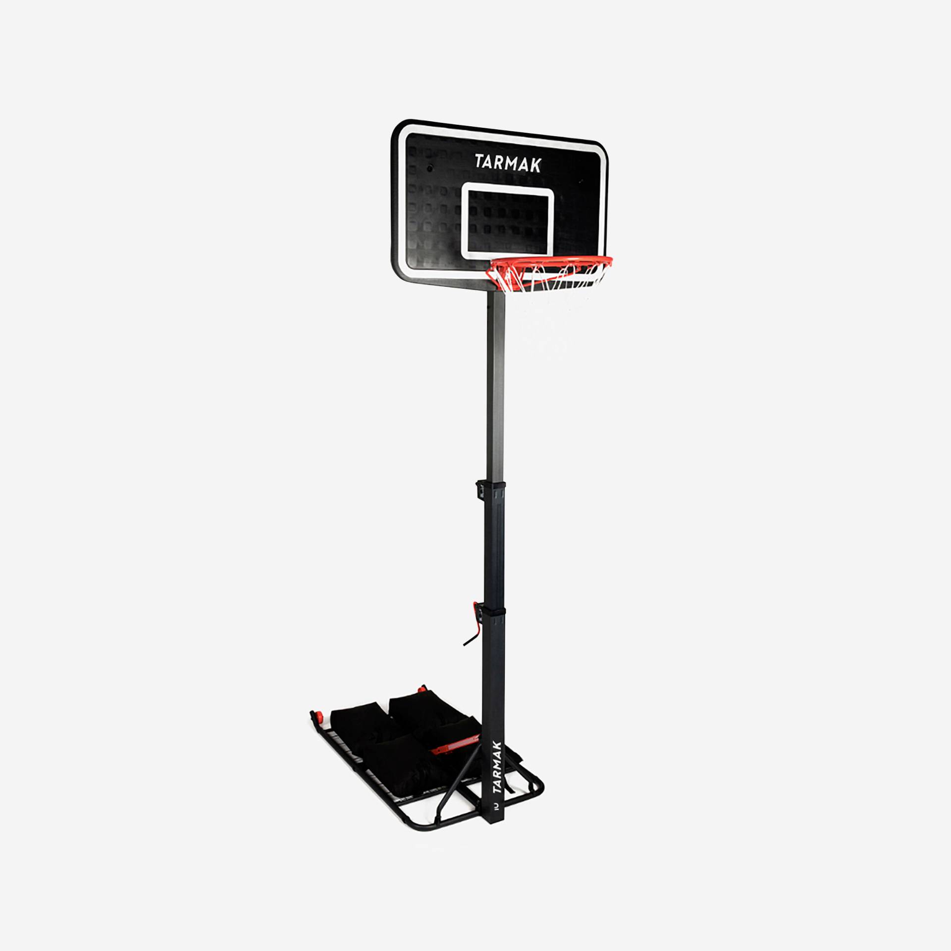 Basketball Korbanlage klappbar mit Rollen 2,40 bis 3,05 m - B100 Easy Box von TARMAK