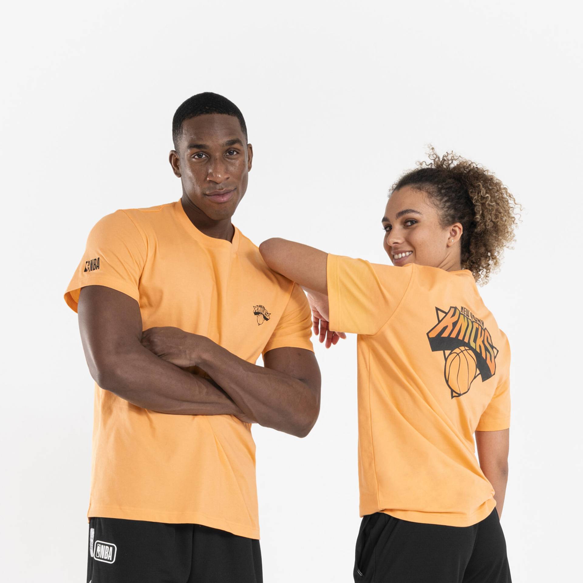 Damen/Herren Basketball T-Shirt NBA New York Knicks - TS 900 orange von TARMAK