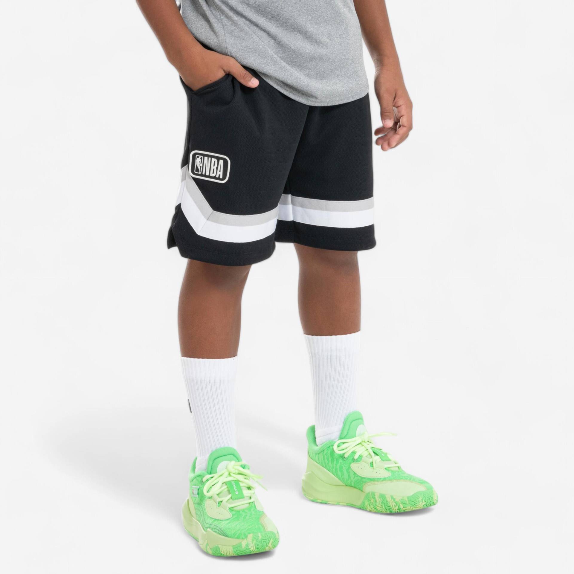 Kinder Basketball Shorts NBA - SH 900 JR schwarz von TARMAK