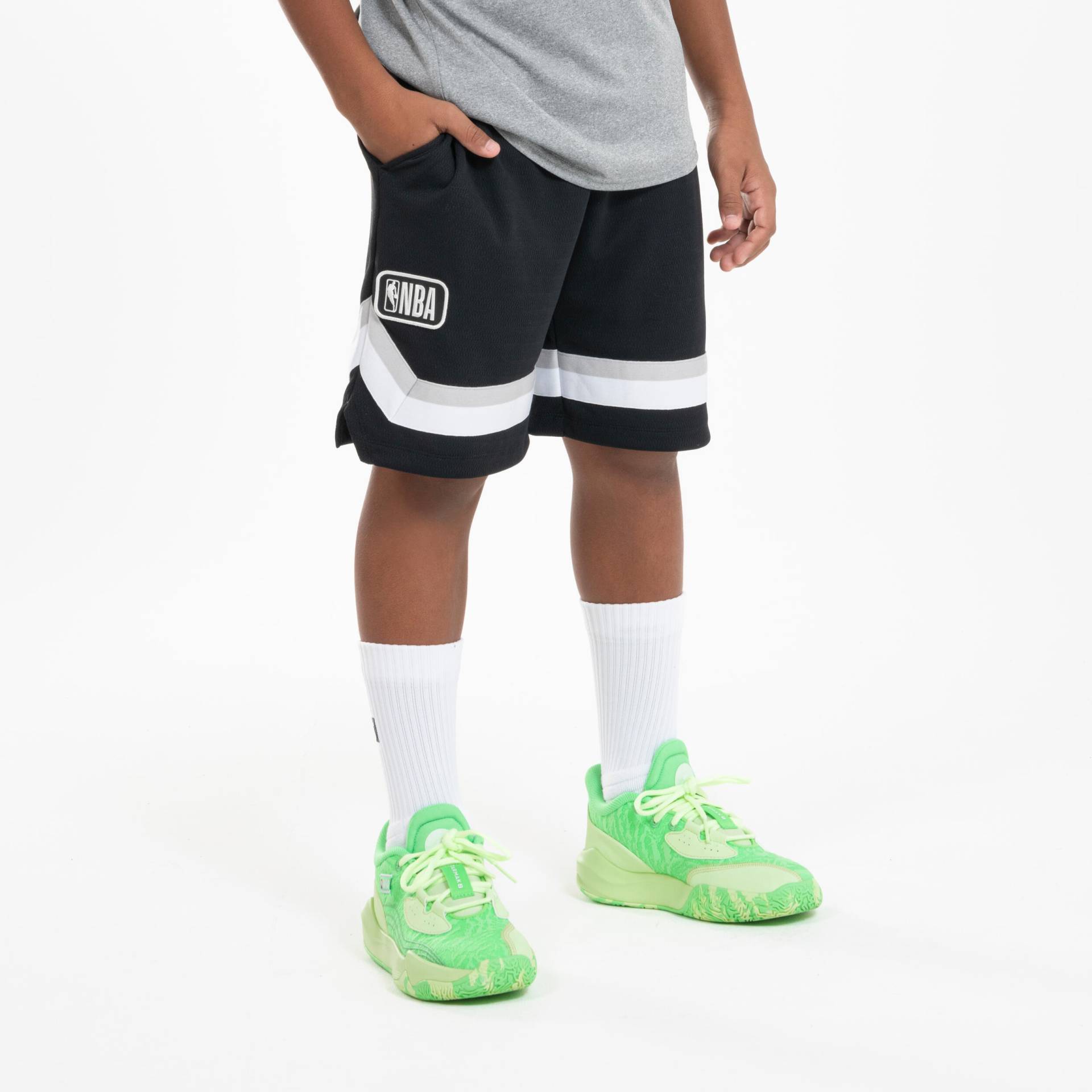 Kinder Basketball Shorts NBA - SH 900 JR schwarz von TARMAK