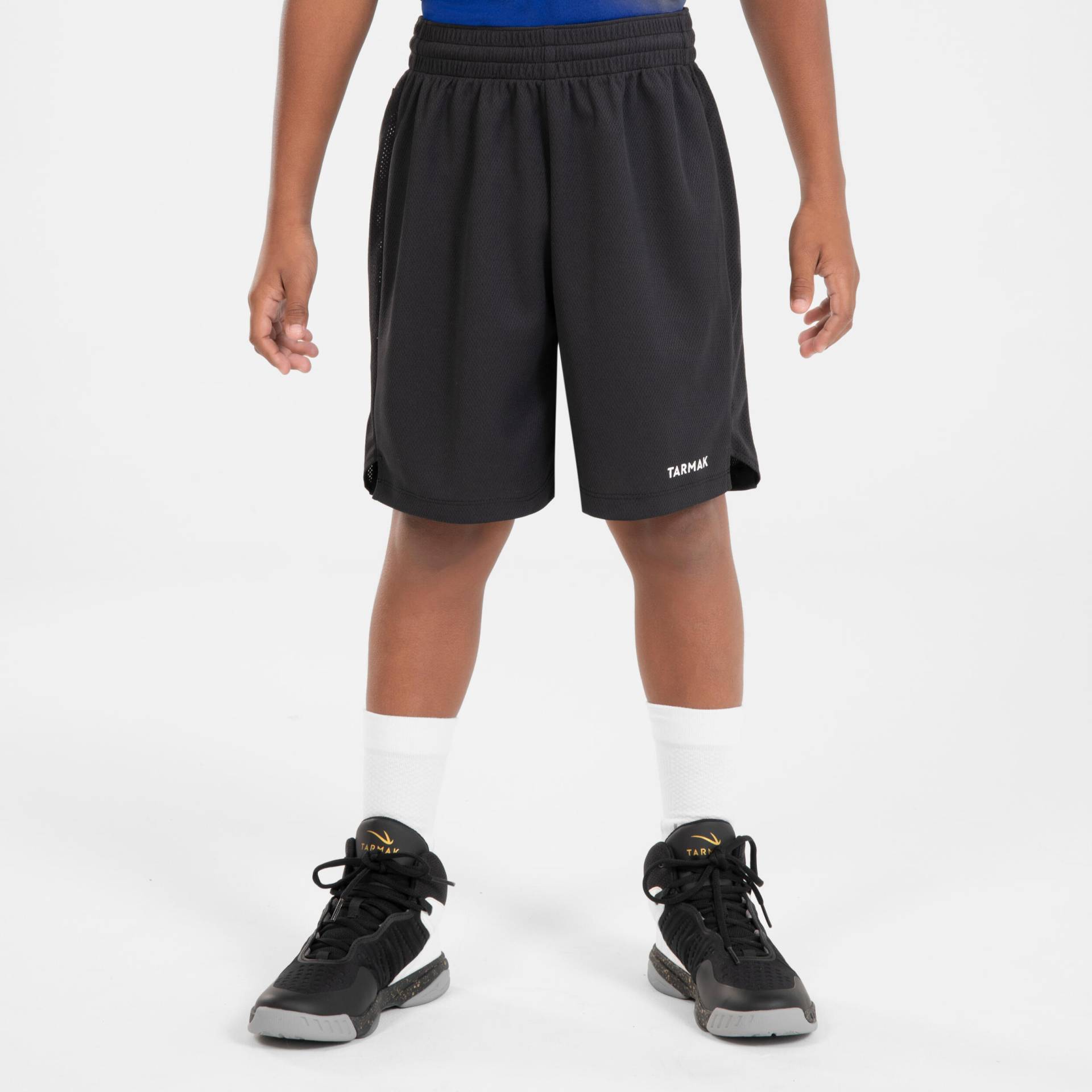 Kinder Basketball Shorts - SH500 schwarz von TARMAK