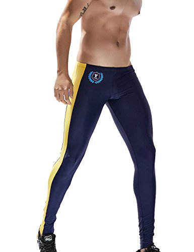 TAUWELL Herren Fitness Hose Shorts Compression Leggings (6149 Marine, XL(86-91cm)) von SEOBEAN