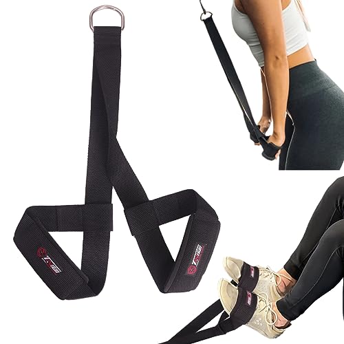 Reverse Squat AB Strap Prfect for Training Abs and Hip Flexors Elite Speed, Jumping, and Explosivess for men and women. (Straps for Cable Machines) Knee Protection, Leg Strength, and Deep Core von TAVIEW