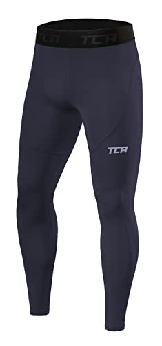TCA Herren Pro Performancance Leggings, Kompressionshose, Sporthose, Lang - Dunkelgrau, M von TCA