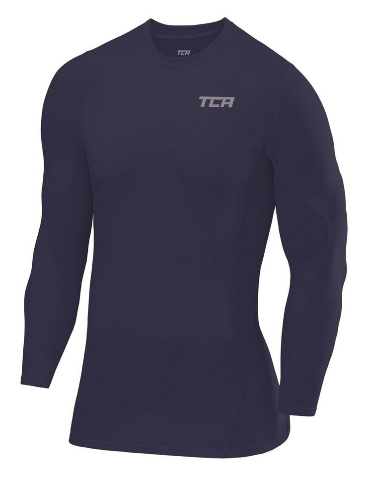 TCA Langarmshirt TCA SuperThermal Kompressions Shirt Herren Jungen, Dunkelgrau (1-tlg) von TCA
