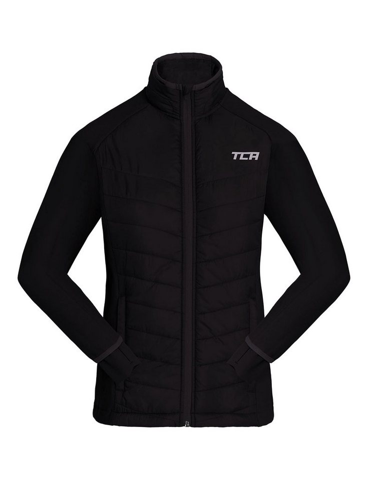 TCA Trainingspullover TCA Mädchen Laufjacke - Schwarz, 8-10 Jahre (1-tlg) von TCA