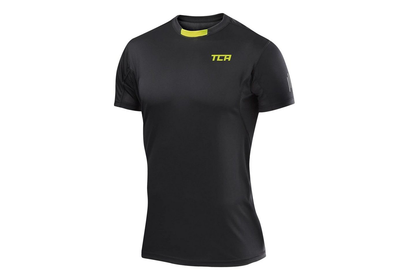 TCA T-Shirt TCA Herren Atomic T-Shirt - Schwarz, M (1-tlg) von TCA