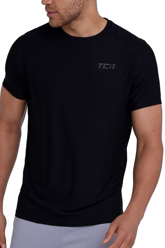 TCA T-Shirt TCA Herren Galaxy Fitness Laufshirt - Schwarz XL (1-tlg) von TCA