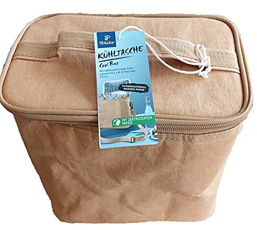 Tchibo TCM Kühltasche mit Papier für unterwegs Picknick Tasche Ausflug von TCM