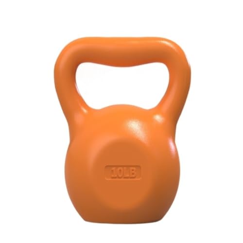 Dumbbells Huling Fitness Haushalt Herren Hantel Sport Fitnessgeräte Hebetopf Damen Po Lift Dip Moulding Hantelset (Color : Orange, Size : 15LB) von TCMYQS