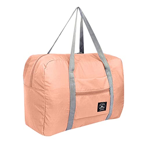 Für Personenbeutel das Gepäck für groß angelegte Reisen Damentasche Mode Tragetasche Spielesammlung Koffer (Pink, One Size) von TDEOK