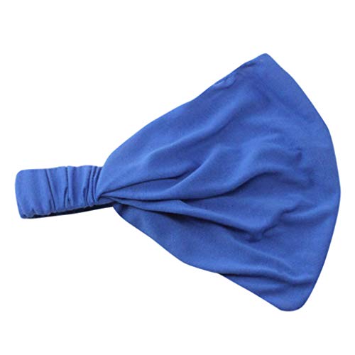 TDEOK Günstige Damen Kleidung Bandana japanische und leichte Headbands Tennisband Handgelenk (Blue, One Size) von TDEOK