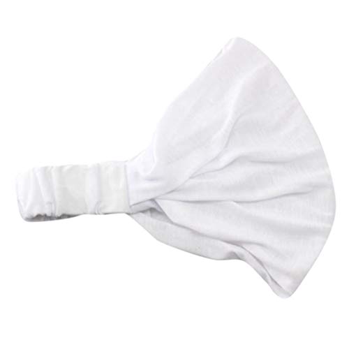 TDEOK Günstige Damen Kleidung Bandana japanische und leichte Headbands Tennisband Handgelenk (White, One Size) von TDEOK
