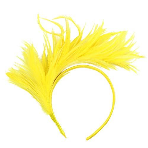 TDEOK Schweißband Tennis Black Black Fancy Headband Schweißbänder Handgelenk Damen (Yellow, One Size) von TDEOK