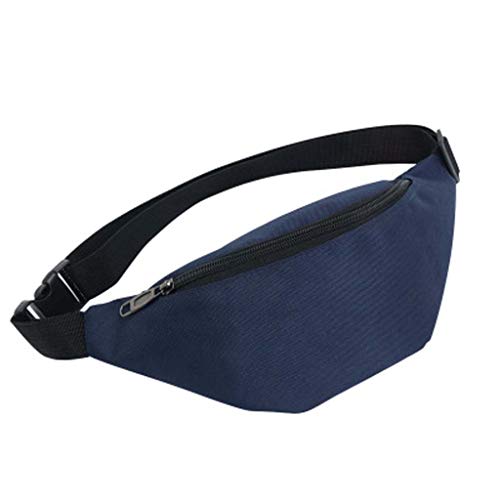 TDEOK Sportliche Schulter lässige Mode 2019 Tasche Pouch Unisex Outdoor-Tasche Hüfttaschen Für (Dark Blue, One Size) von TDEOK