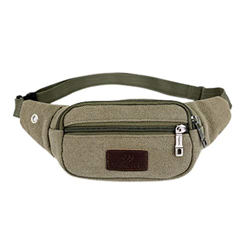TDEOK Umhängetasche für die umgebende Schulter Unisex Mode Sporttasche 2019 Hüfttaschen Outdoor (Green, One Size) von TDEOK