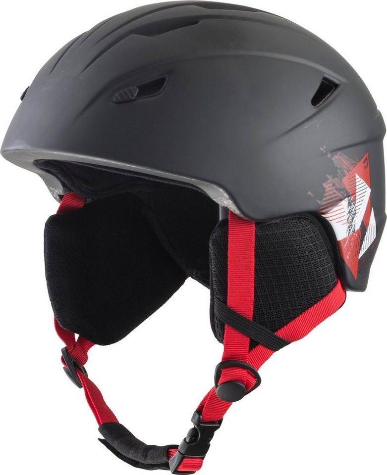 TECNOPRO Skihelm Ki.-Ski-Helm Pulse JR HS-016 BLACK/RED von TECNOPRO