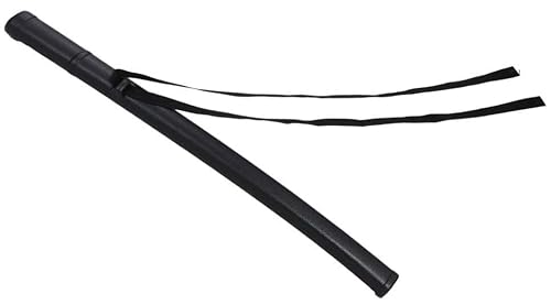 TEKKA BUDO Kunststoff-SAYA Scheide - 43 cm für Shoto (Kurzschwert) - Schwertscheide schwarz von TEKKA BUDO