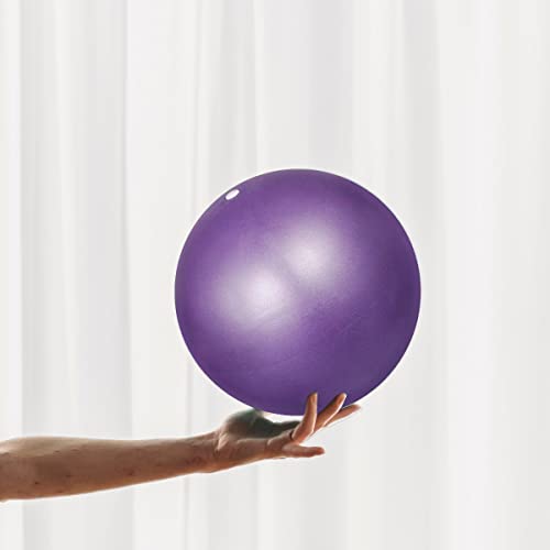 TEKLiNe Yoga-Pilates-Ball, 25 cm, Fitness-Gymnastik, Fitnessball, Training, Physik, Fitnessball, 25 cm, für Yoga, Pilates, Training, Zuhause, Fitnessball von TEKLiNe