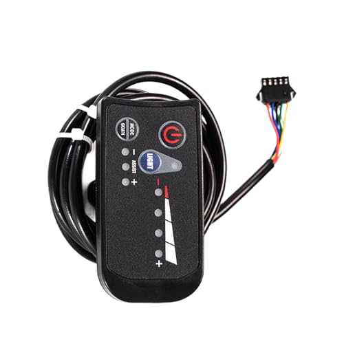Lineate Fahrradcomputer LED Digitale Fahrräder Tachometer Radfahren Stoppuhr für Freizeit Radfahren Roller Motor Meter von TEMOOUES