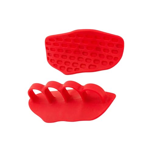TEMOOUES 2er-Pack Handstulpen für Gewichtheben, schützende Handflächen, Handabdeckungen für sicheren Halt beim Gewichtheben, Krafttraining von TEMOOUES