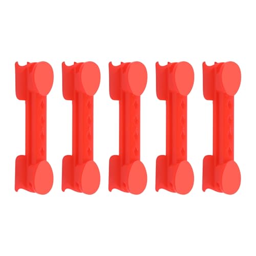 TEMOOUES 5 x Universal-Angelschnur-Spulen-Werkzeug, tragbare Wickelklemmplatte, tragbare Wickelplatte von TEMOOUES