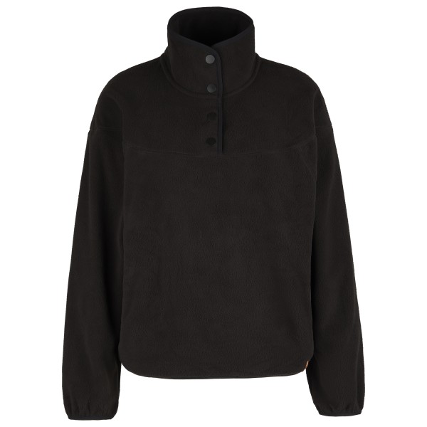 tentree - Women's Recycled Microfleece 1/4 Snap - Fleecepullover Gr L;M;XL schwarz von TENTREE