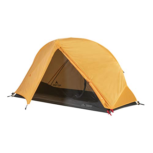 TETON Sports Mountain Ultra Tent; 1 Person Backpacking Dome Tent for Camping; Yellow, 2005YL, 80 x 30 x 41 von TETON Sports