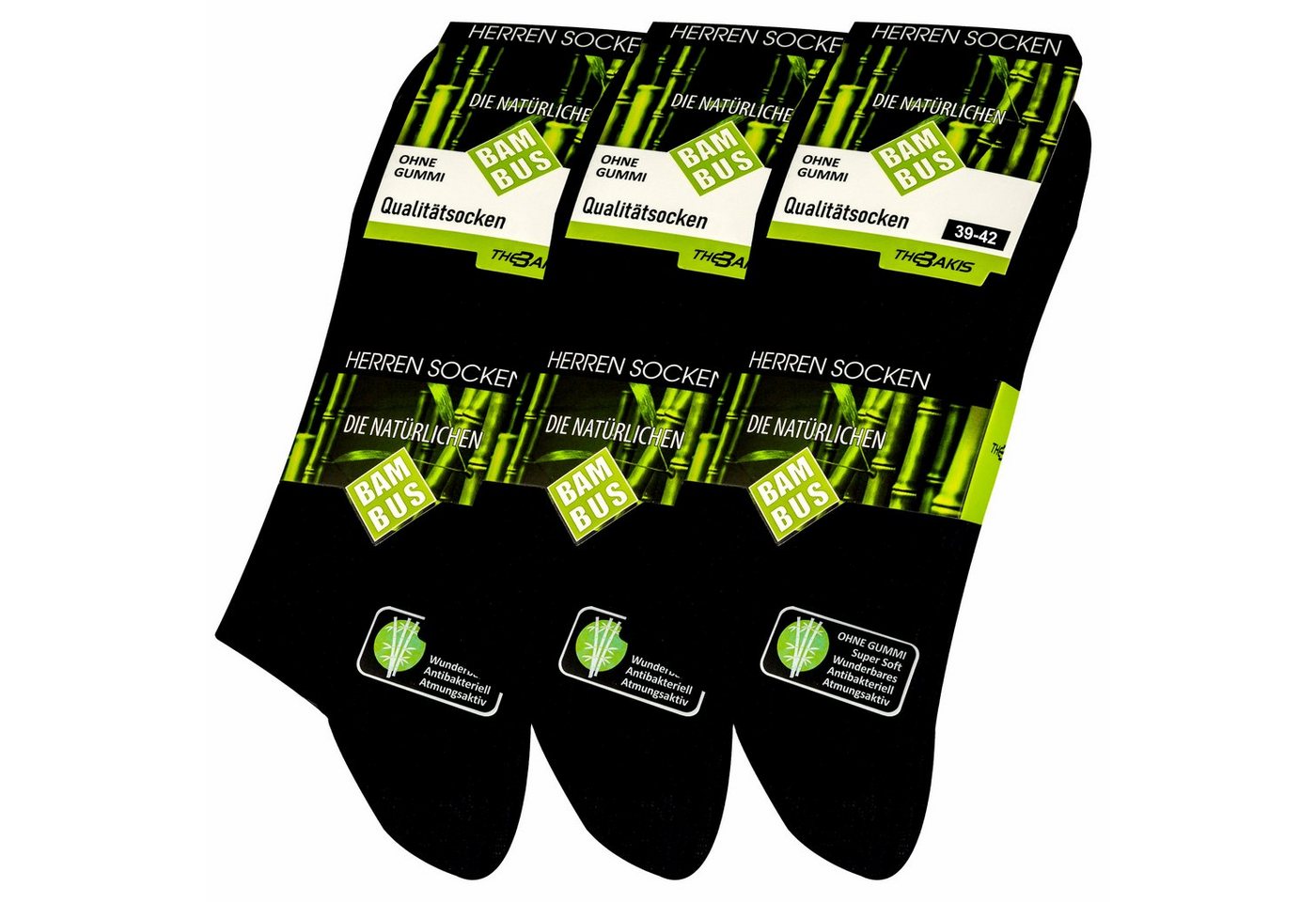 TEXEMP Gesundheitssocken 3 oder 6 Paar Diabetiker Socken ohne Gummi Damen Herren ohne Naht (Packung, 3-Paar, 3 oder 6 Paar) von TEXEMP