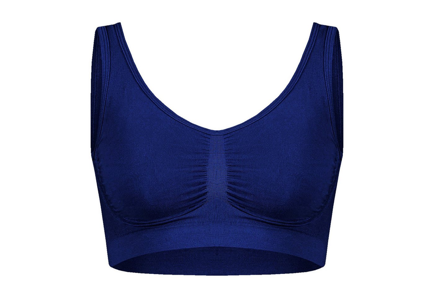TEXEMP Sport-BH Sport-BH Bustier Fitness Unterwäsche Nahtlos Bra Gym Yoga Top (1-tlg) Atmungsaktiv & Hautsympathisch von TEXEMP