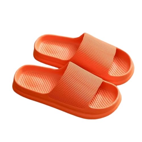 TEidea Hausschuhe Sommermännerinnen Strandrudler Mode Sandalen Im Freien Im Freien Ohne Rutschrutschen Im Freien-Orange -C-38-39 (250 Mm) von TEidea